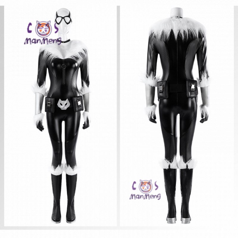 Black Face Mask Pack - Schwarze Katze Felicia Hardy Cosplay Fortnite