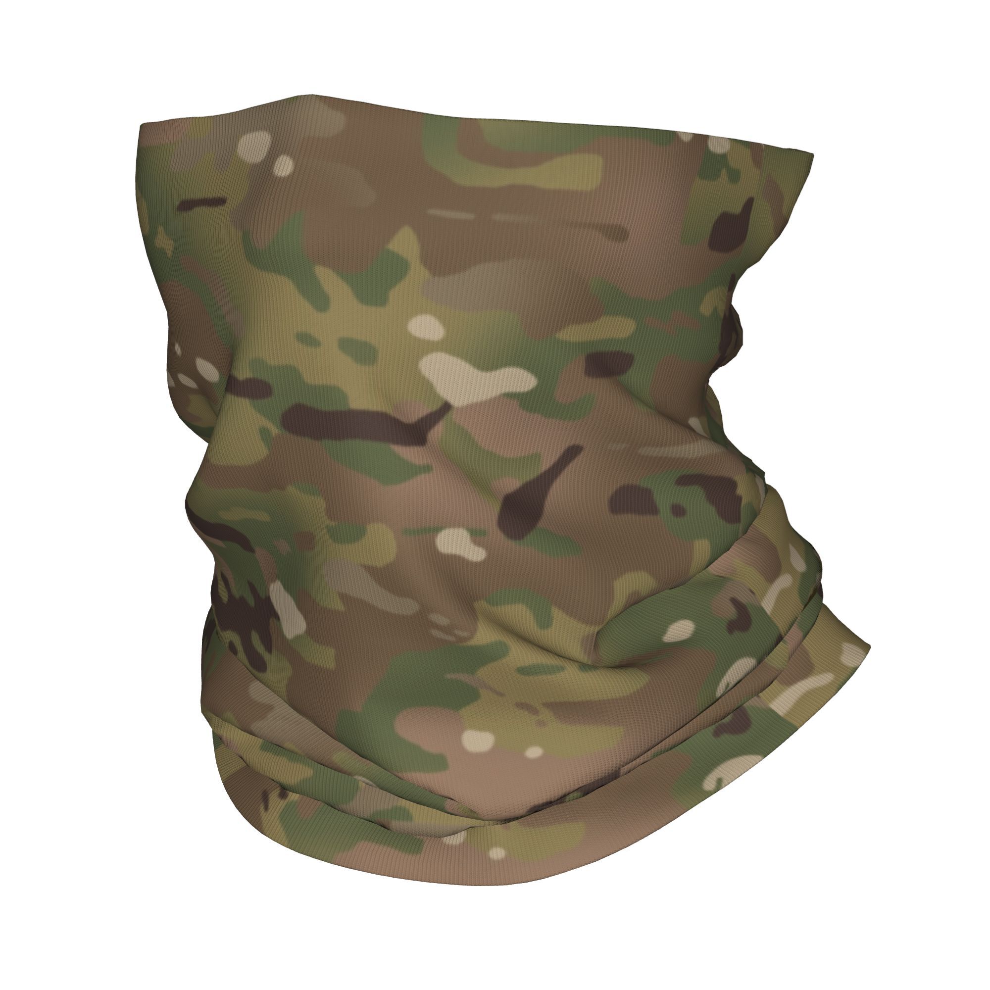 Neck Gaiter Face Cover - Benutzerdefinierte Military Camouflage Muster Bandana Halswärmer