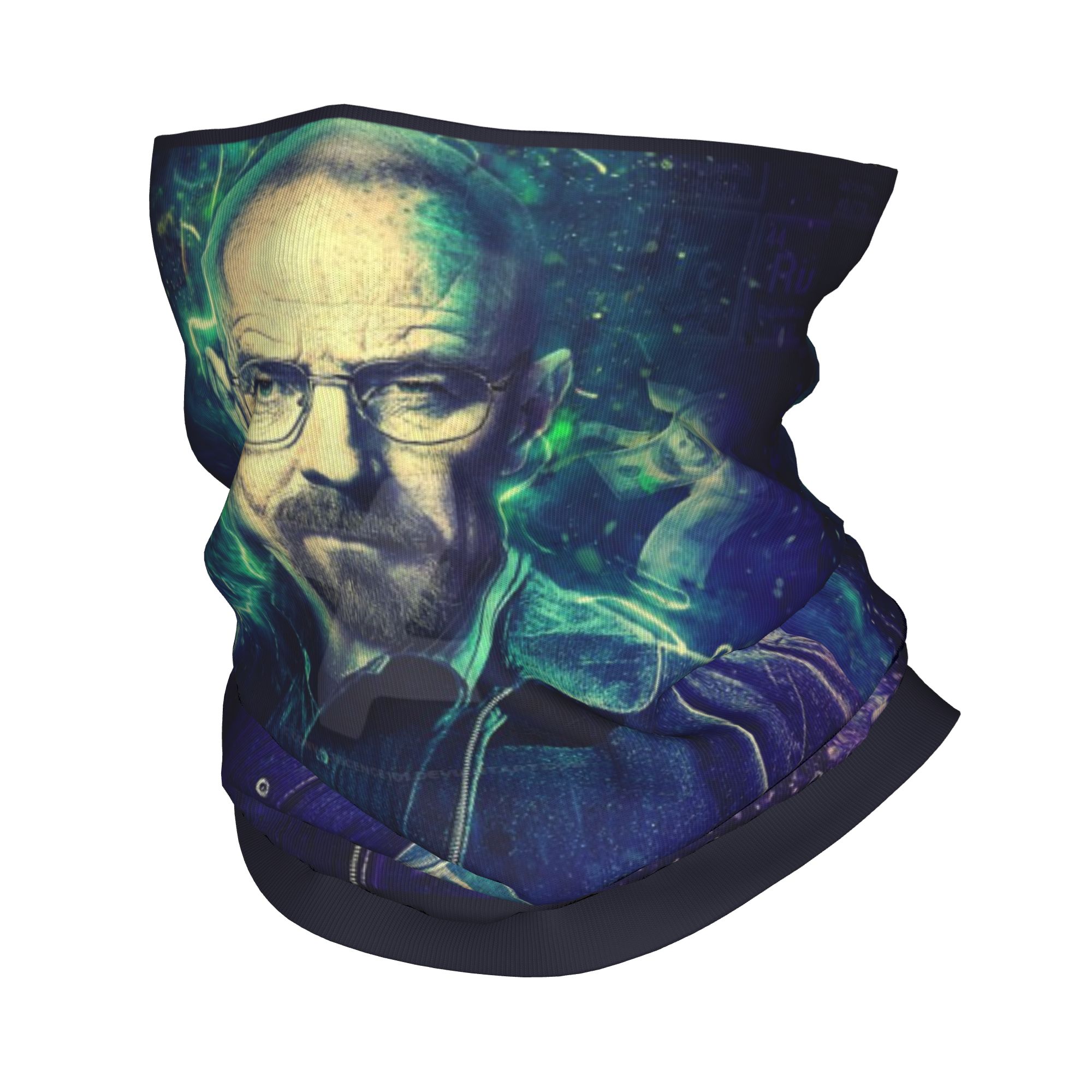 Neck Gaiter Face Cover - Maßgefertigter Breaking Bad Walter White Bandana