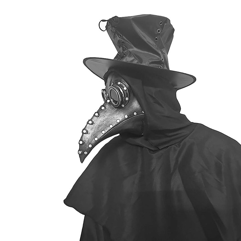 5 Stück schwarze Gummi-Pestdok – Disposable Surgical Mask Bewertung und Preis